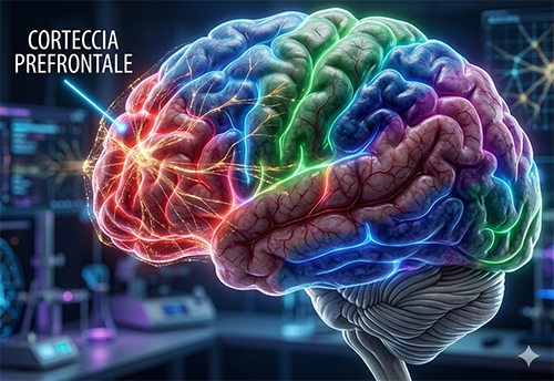La corteccia prefrontale: area cerebrale che guida lo sviluppo delle funzioni esecutive
